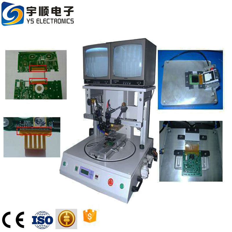 Pulse heating PCB welding machine pneumatic rotating turntable