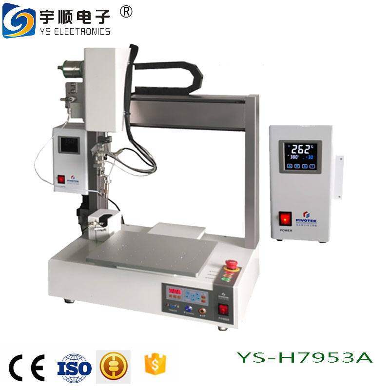 Single fixture automatic soldering machine